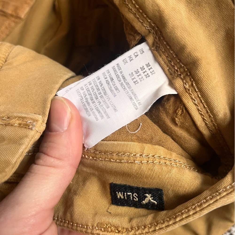 American Eagle Extreme Flex Khaki Chinos - Picture 8 of 10
